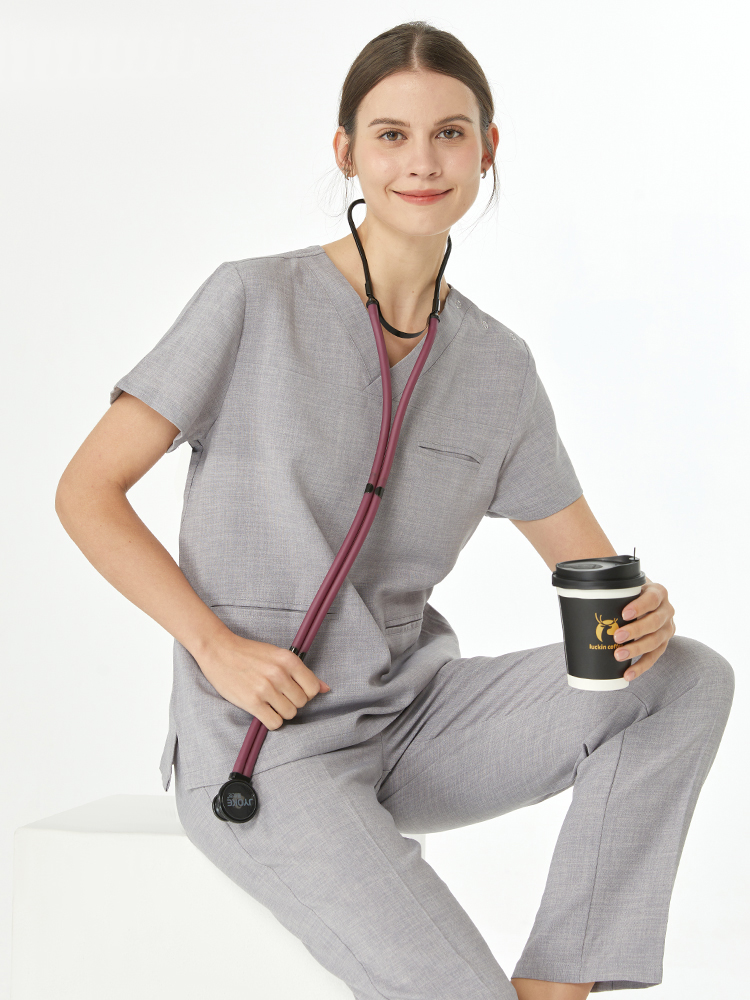 Medical Lab Coat - Micro Stretch Women‘s Nursing Uniforms Medical