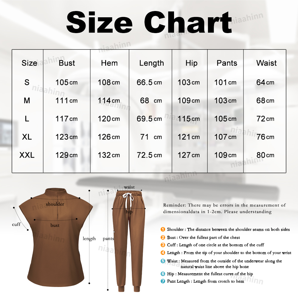 Niaahinn Scrubs Hot Sales Jogg - đánh giá và giá Medical Lab For Sale
