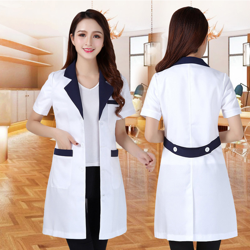 Summer women's white coat labo - đánh giá và giá Medical Lab Coat