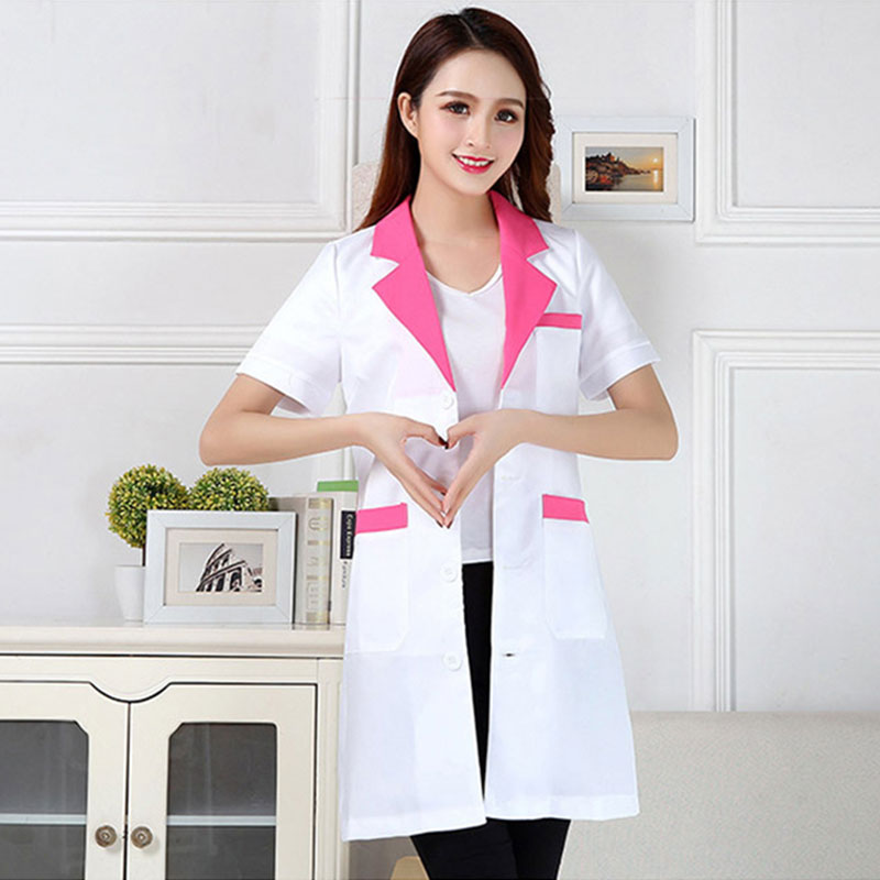 Summer women's white coat labo - đánh giá và giá Medical Lab Coat