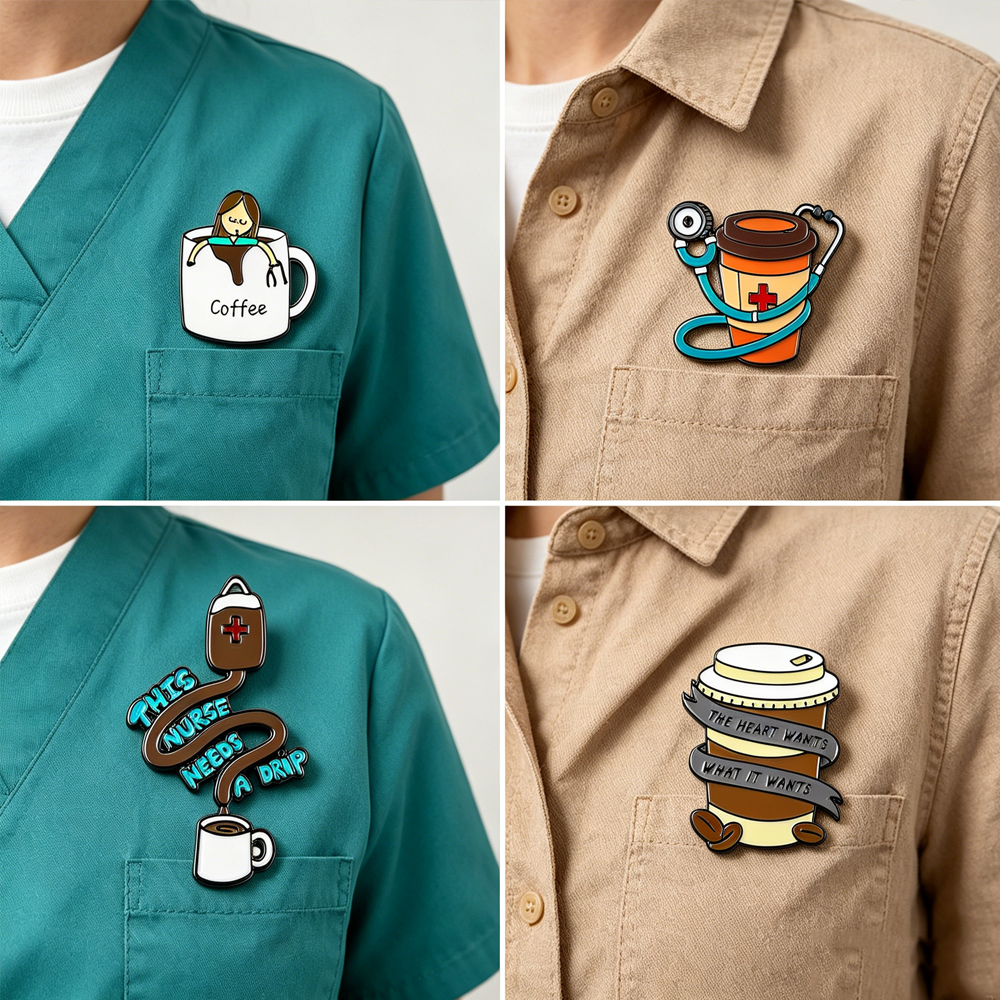 Medical Nurse Life Enamel Pin  - đánh giá và giá Medical Lab Coat