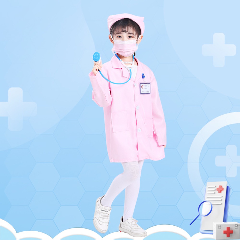 Kids Doctor & Nurse Role Play  - đánh giá và giá Medical Lab Coat