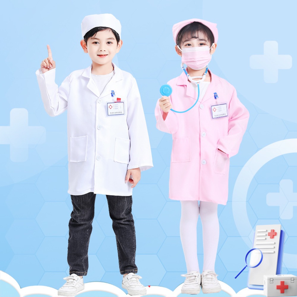 Kids Doctor & Nurse Role Play  - đánh giá và giá Medical Lab Coat