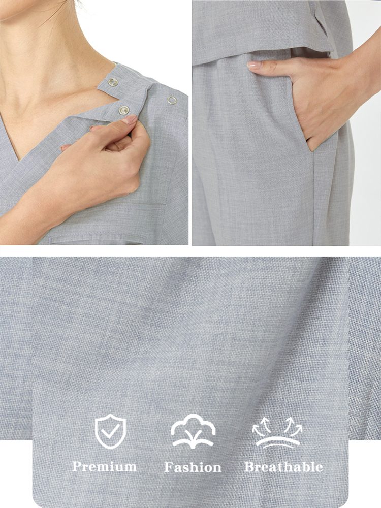 Micro Stretch Women‘s Nursing  - đánh giá và giá Medical Lab Coat
